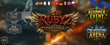 Legendary Ruby Launch Events - Ruby2 FreeWin Metin2 in-game event